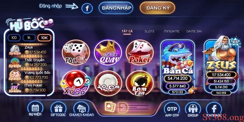 BocVip Win – Cổng Game Quốc Tế Uy Tín Chất Lượng Tại Sv368 1 Hàng loạt cổng game thú vị đang chờ đợi bạn khám phá